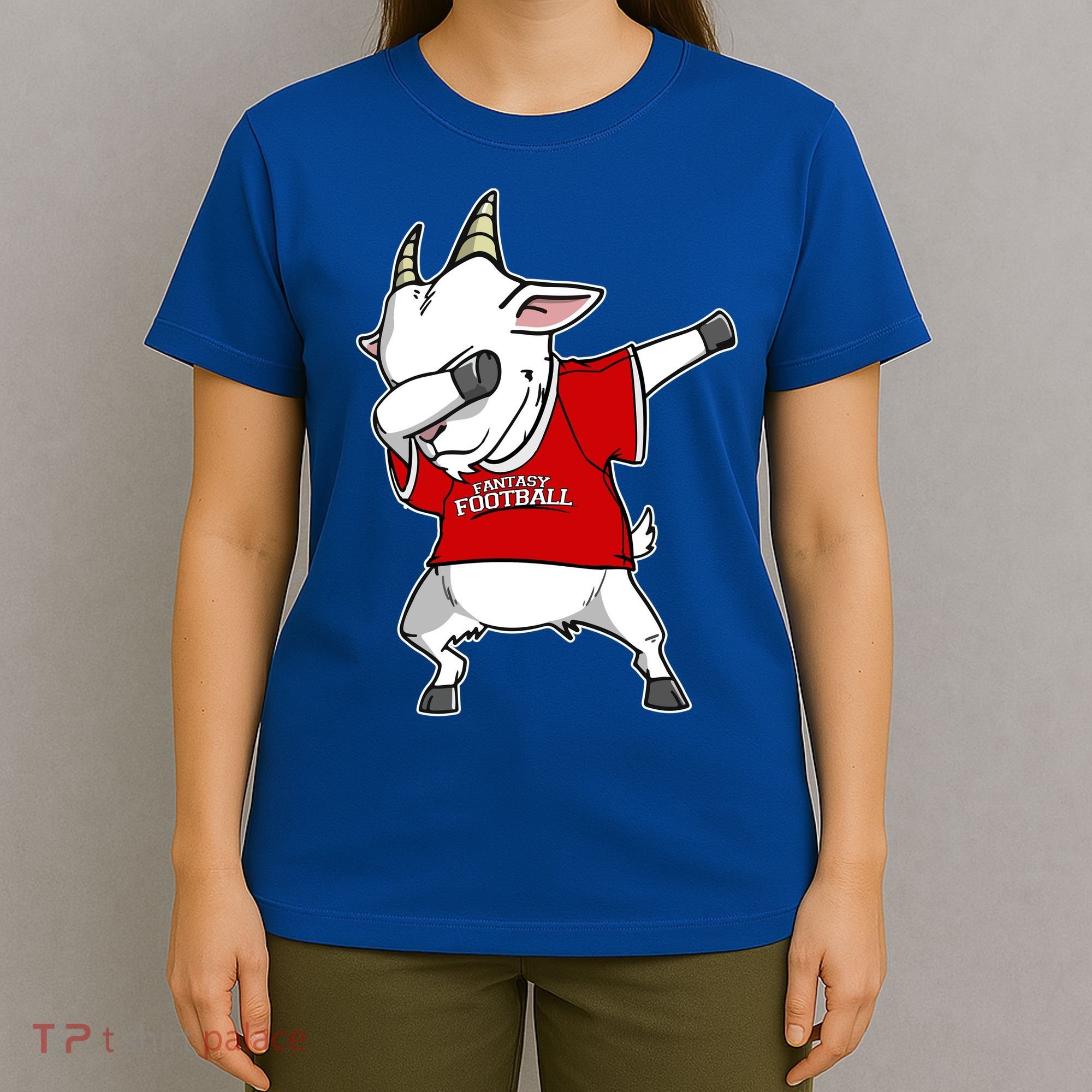 GOAT Dabbing Fantasy Football Champion T-Shirt