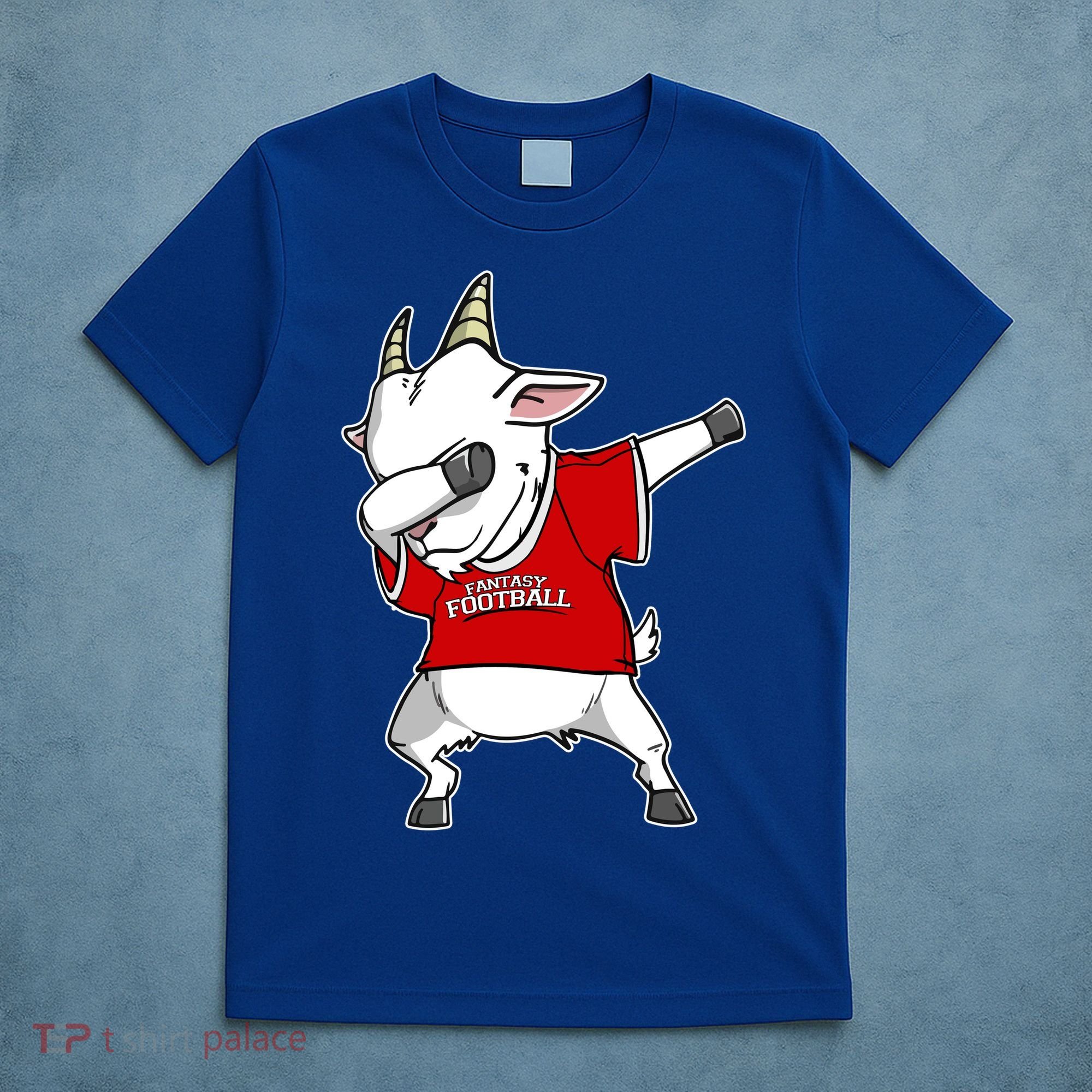 GOAT Dabbing Fantasy Football Champion T-Shirt