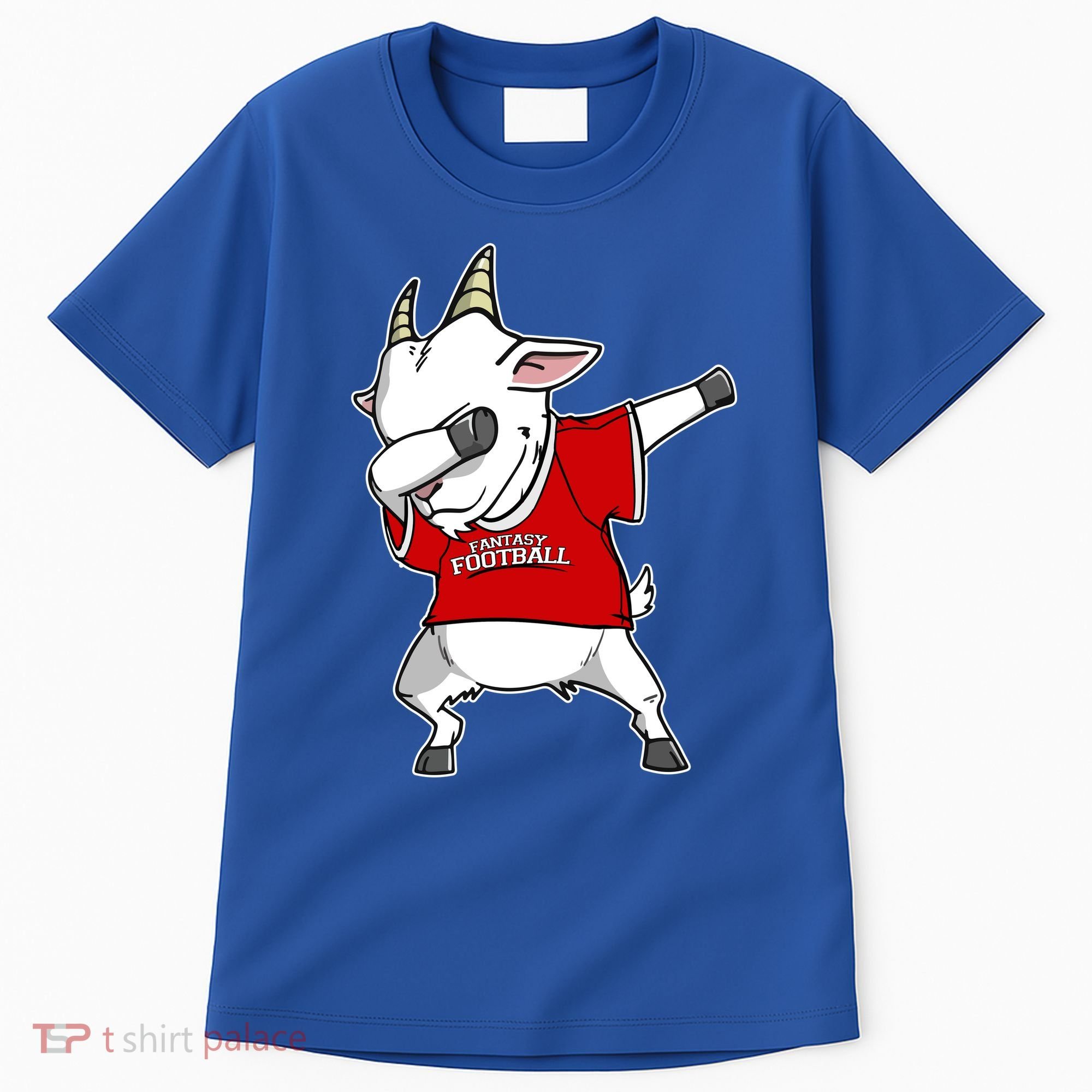 GOAT Dabbing Fantasy Football Champion Tall T-Shirt