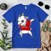 GOAT Dabbing Fantasy Football Champion Premium T-Shirt thumb 2