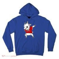 GOAT Dabbing Fantasy Football Champion Tall Hoodie thumb 0