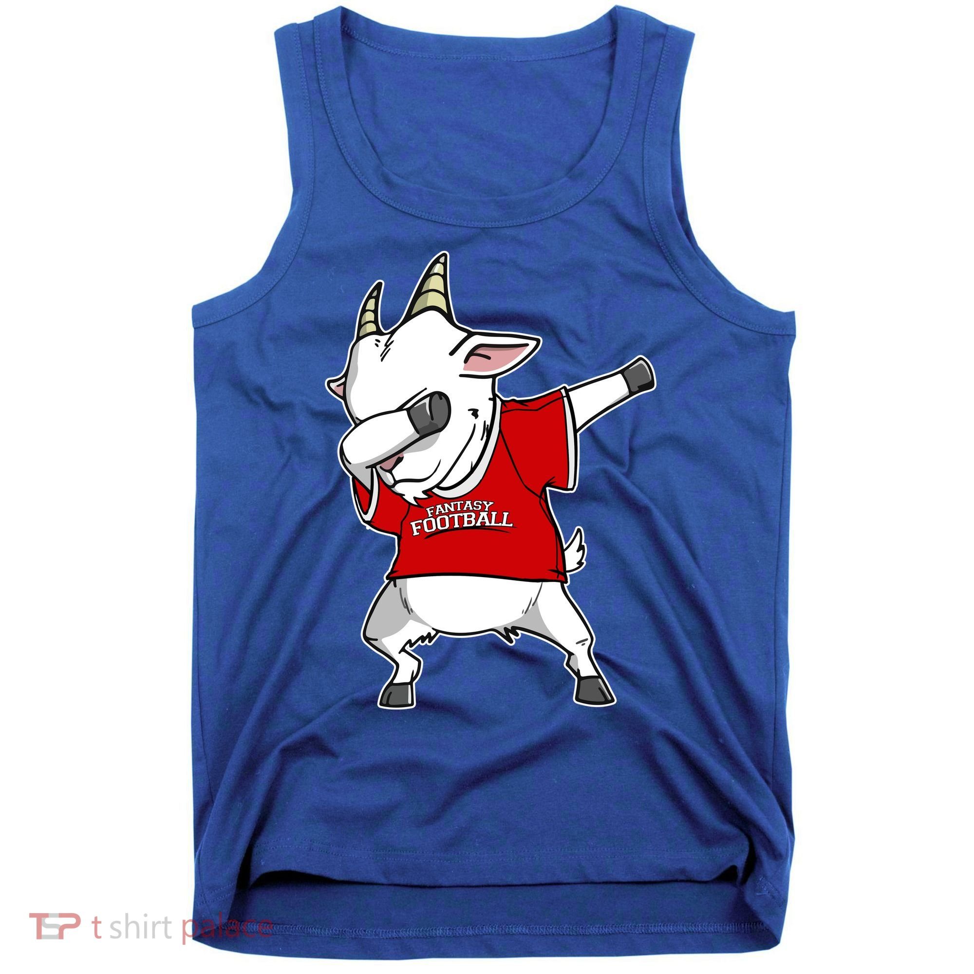 GOAT Dabbing Fantasy Football Champion Tank Top