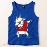 GOAT Dabbing Fantasy Football Champion Tank Top thumb 2