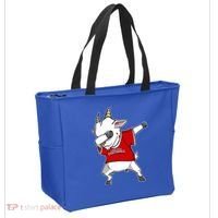 GOAT Dabbing Fantasy Football Champion Tote Bag thumb 2