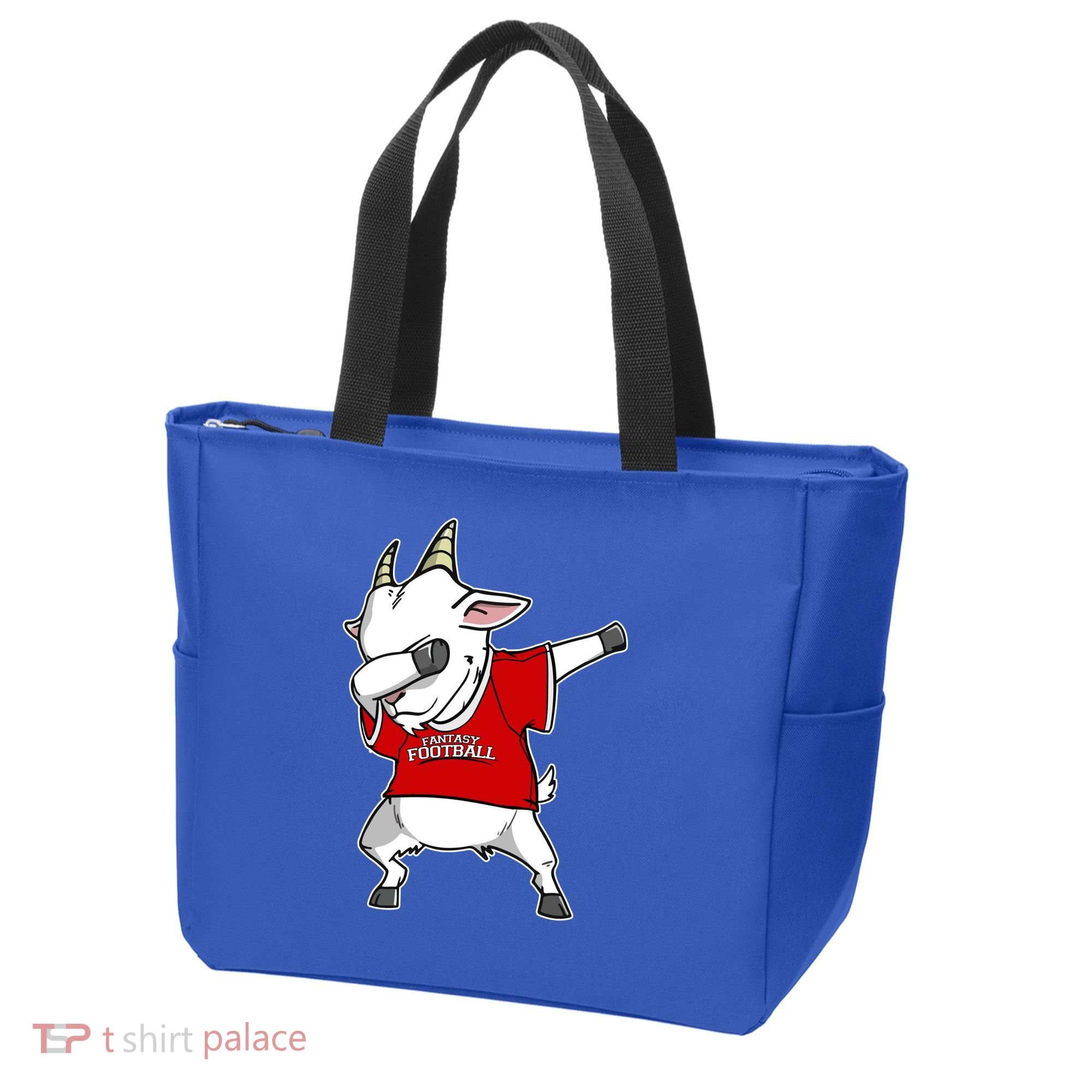 GOAT Dabbing Fantasy Football Champion Tote Bag