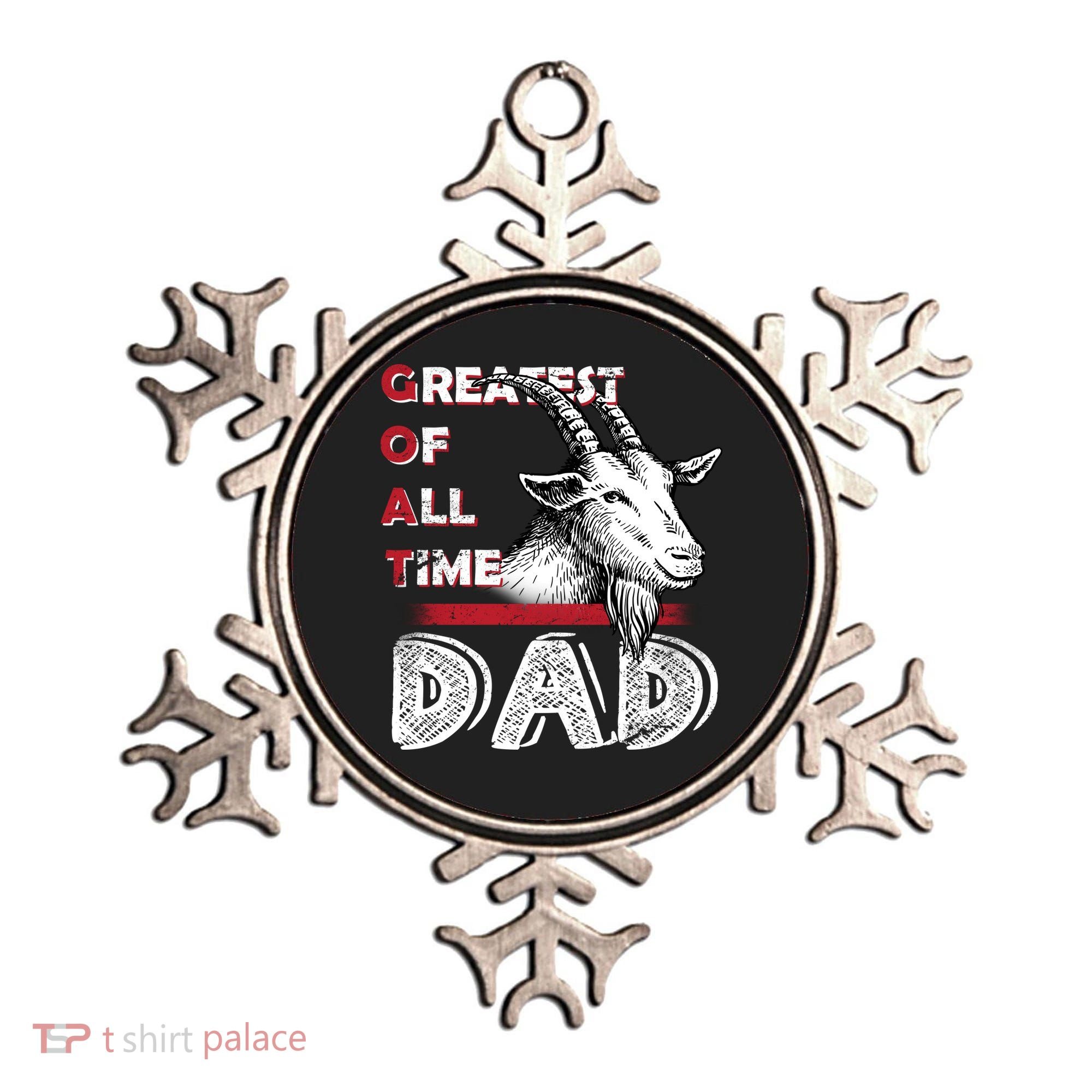 Goat Dad Ornament
