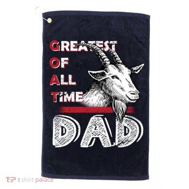 Goat Dad Golf Towel