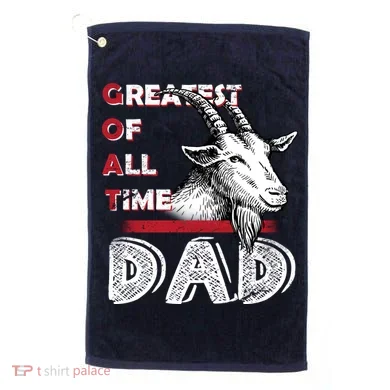 Goat Dad Golf Towel
