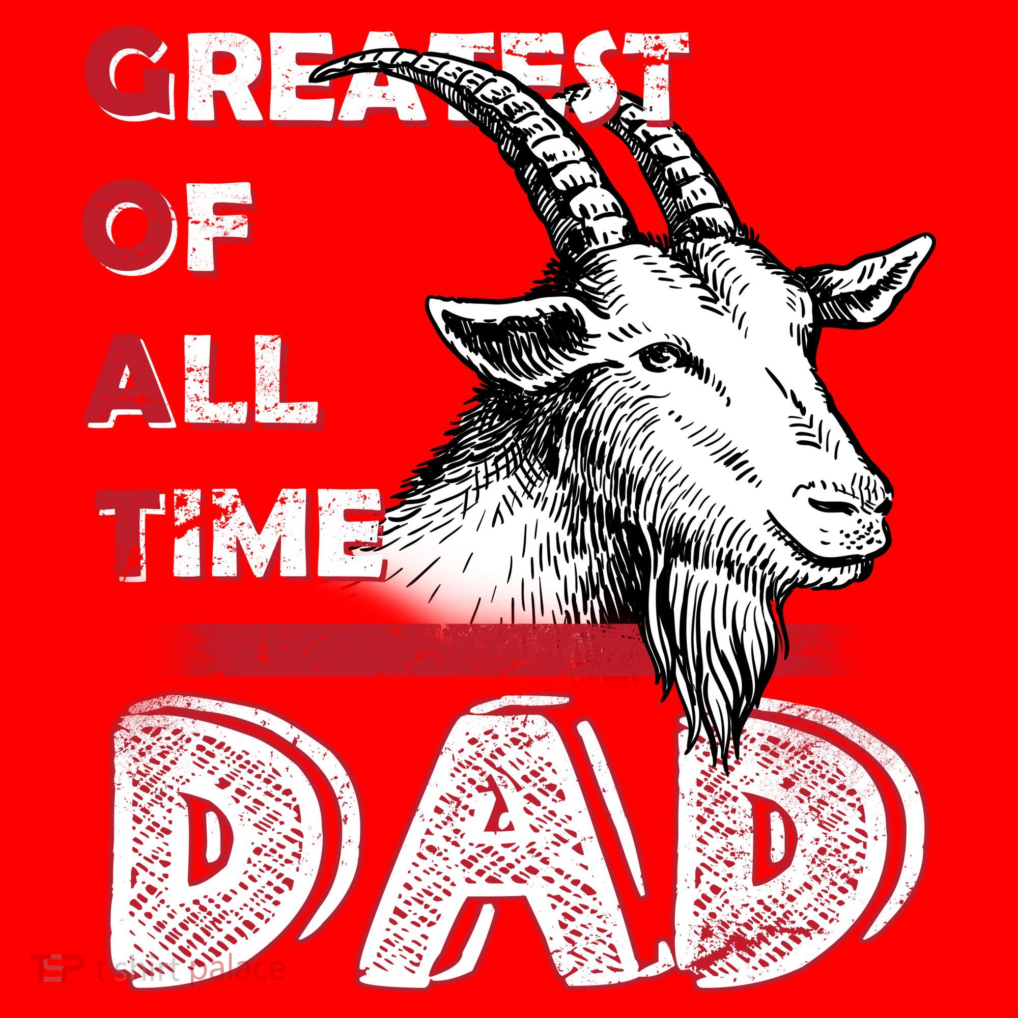 Goat Dad Santa Hat