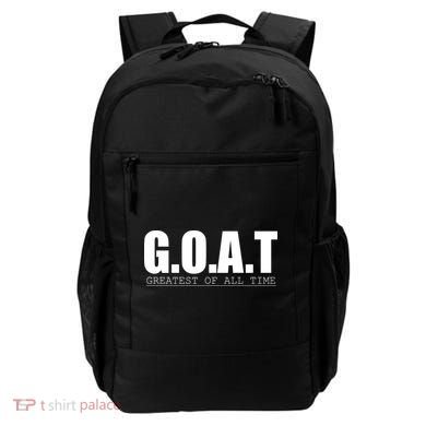 Goat Great Of All Time Backpack
