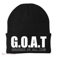 Goat Great Of All Time Beanie thumb 0