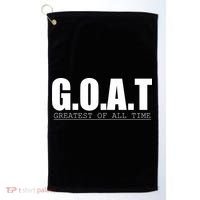 Goat Great Of All Time Golf Towel thumb 0