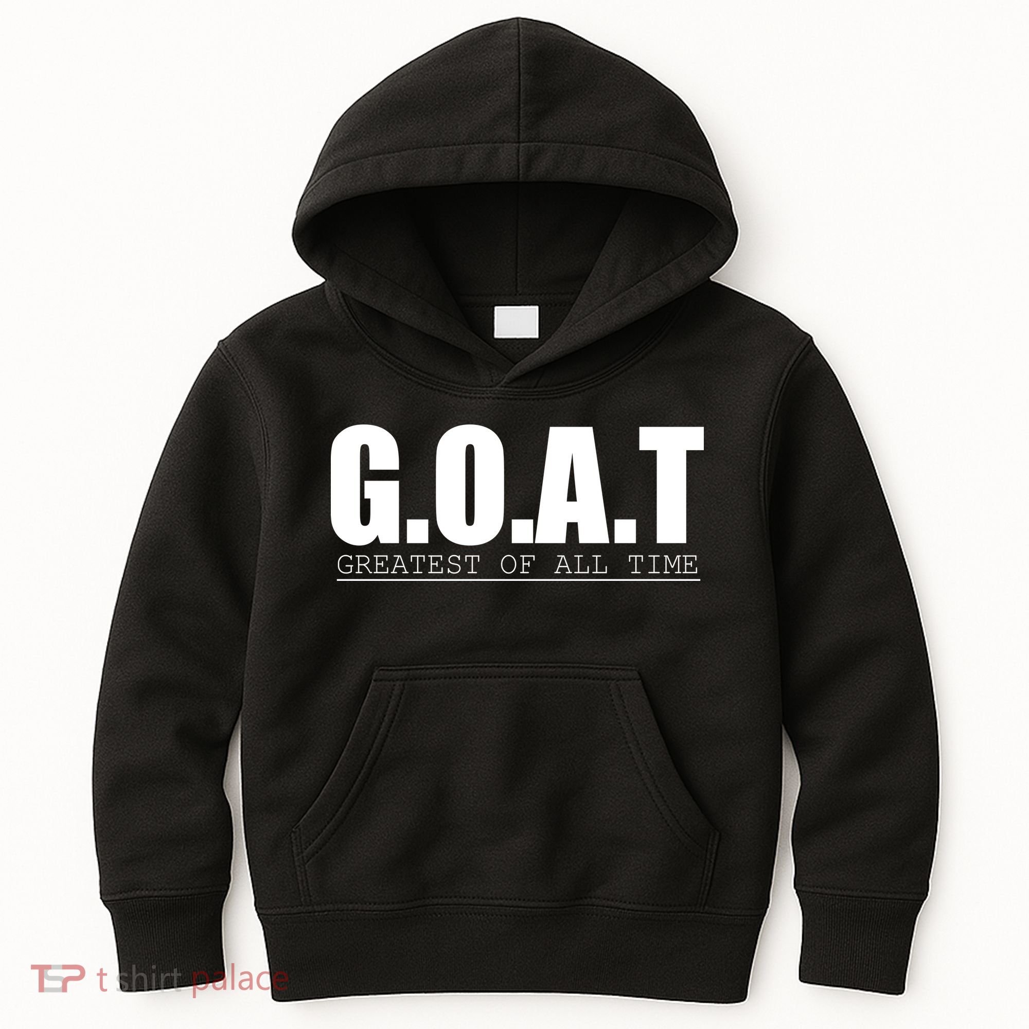 Goat Great Of All Time Kids Hoodie