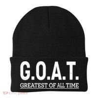 GOAT Greatest Of All Time Beanie thumb 0