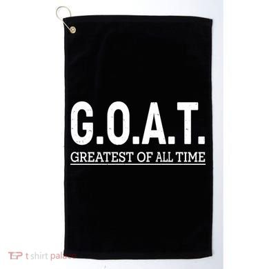 GOAT Greatest Of All Time Golf Towel
