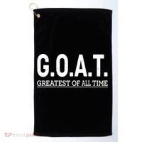 GOAT Greatest Of All Time Golf Towel thumb 0