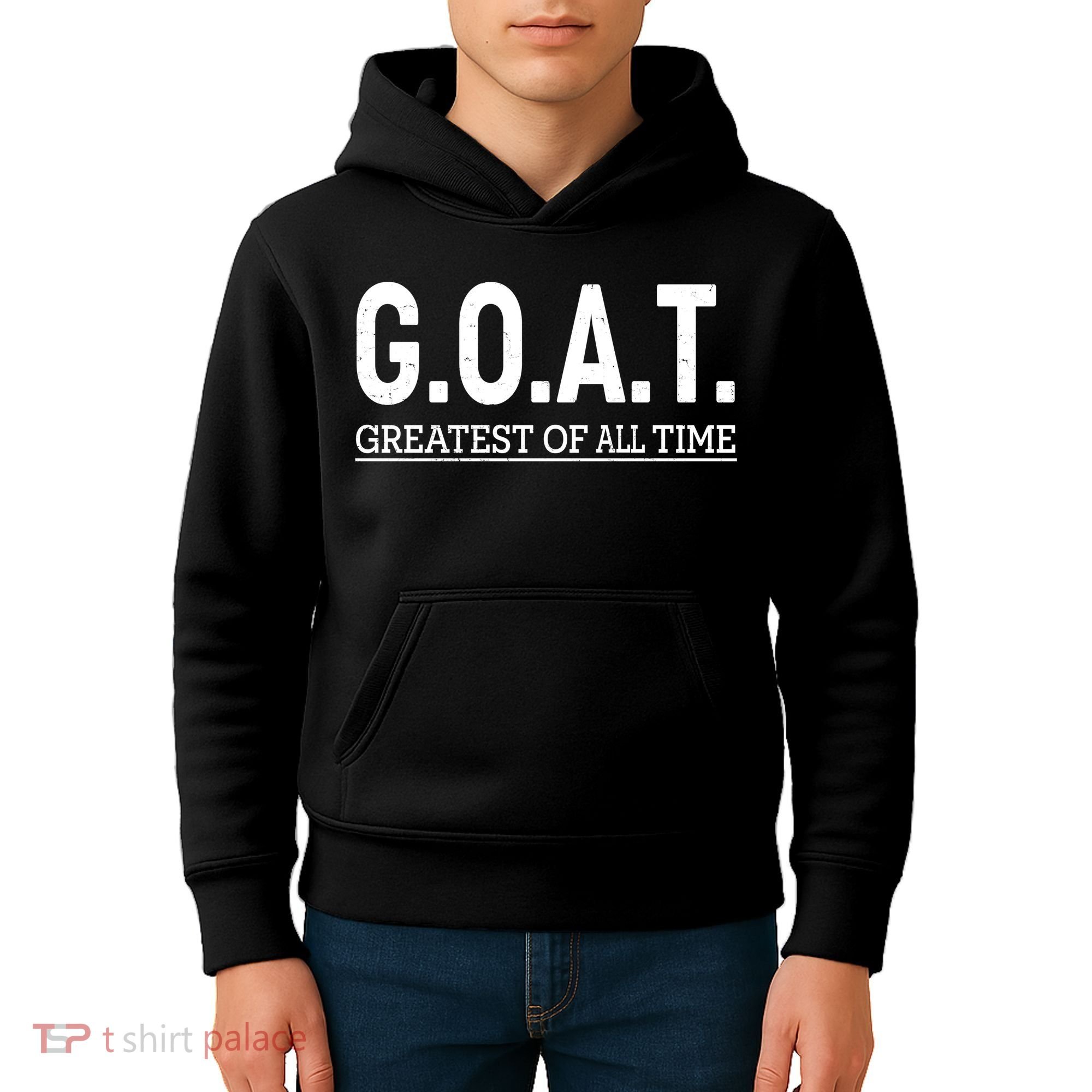 GOAT Greatest Of All Time Kids Hoodie