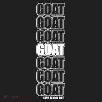 GOAT Have A Nice Day Pattern Women's Sweatshirt thumb 2