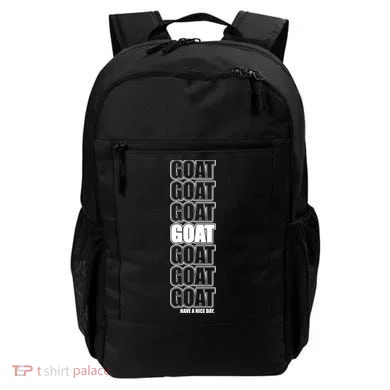GOAT Have A Nice Day Pattern Backpack