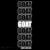 GOAT Have A Nice Day Pattern Polo thumb 3