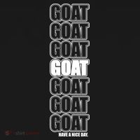 GOAT Have A Nice Day Pattern Mousepad thumb 1
