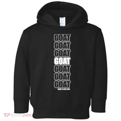 GOAT Have A Nice Day Pattern Toddler Hoodie