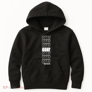 GOAT Have A Nice Day Pattern Kids Hoodie