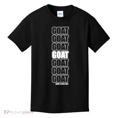 GOAT Have A Nice Day Pattern Kids T-Shirt
