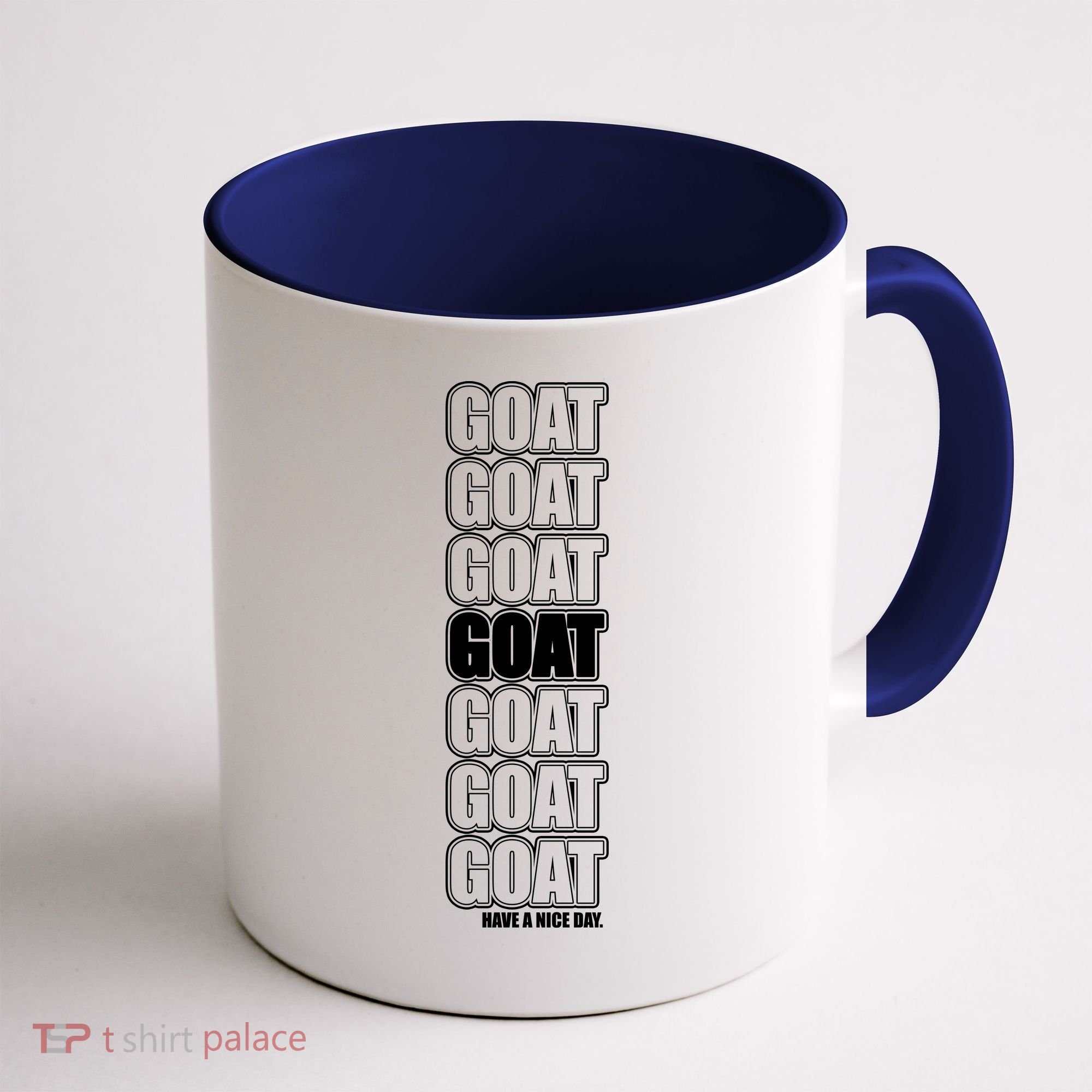 GOAT Have A Nice Day Pattern Coffee Mug