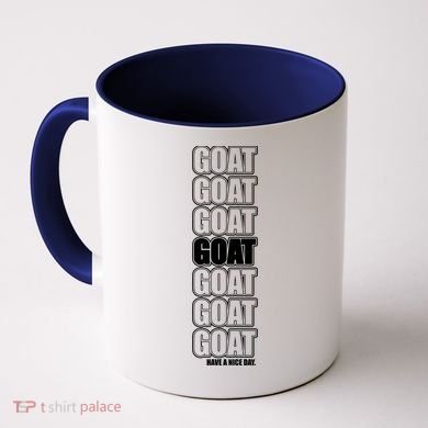 GOAT Have A Nice Day Pattern Coffee Mug