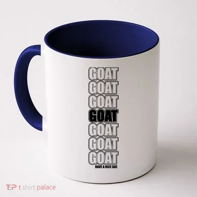 GOAT Have A Nice Day Pattern Coffee Mug