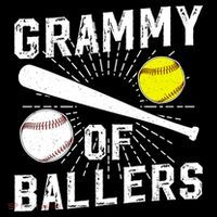 Grammy Of Ballers Baseball Softball Grammy Grandma Gift Coffee Mug thumb 5