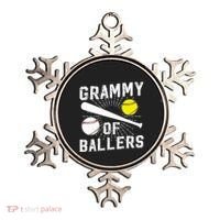 Grammy Of Ballers Baseball Softball Grammy Grandma Gift Ornament thumb 0