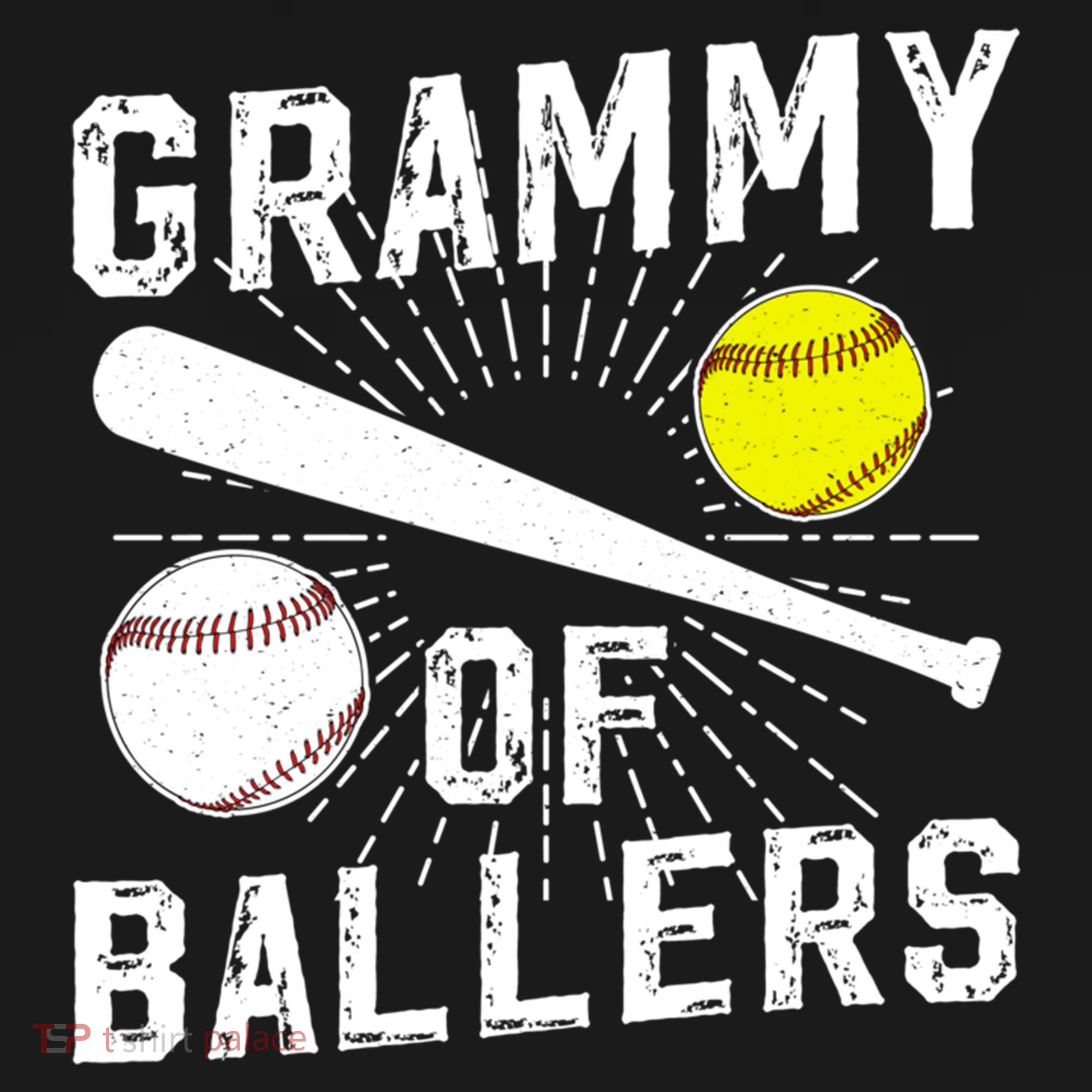 Grammy Of Ballers Baseball Softball Grammy Grandma Gift Ornament
