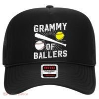 Grammy Of Ballers Baseball Softball Grammy Grandma Gift Hat thumb 0