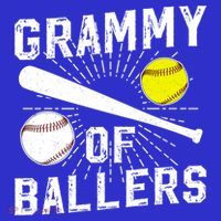 Grammy Of Ballers Baseball Softball Grammy Grandma Gift Hoodie thumb 2