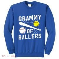 Grammy Of Ballers Baseball Softball Grammy Grandma Gift Sweatshirt thumb 0
