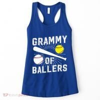 Grammy Of Ballers Baseball Softball Grammy Grandma Gift Women's Tank Top thumb 0