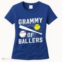 Grammy Of Ballers Baseball Softball Grammy Grandma Gift Women's T-Shirt thumb 0