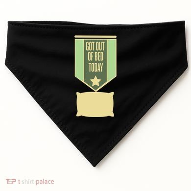 Get Out Of Bed USA-Made Doggie Bandana