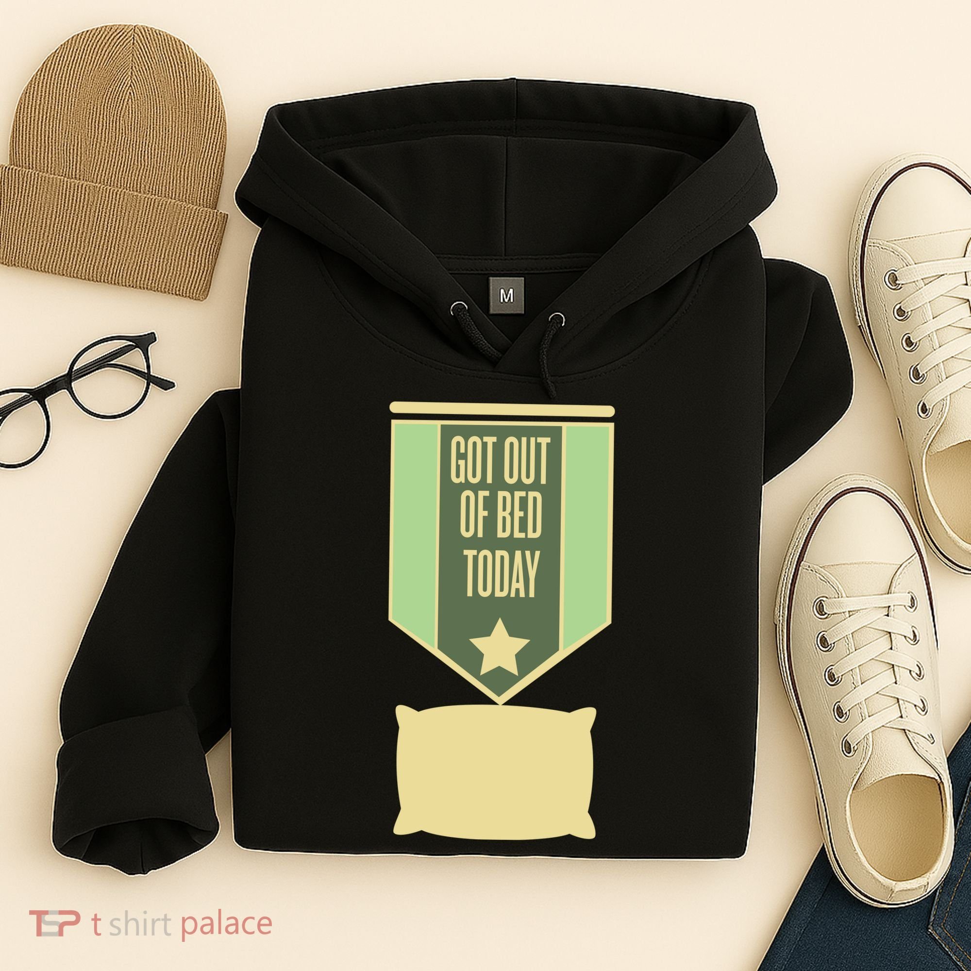 Get Out Of Bed Hoodie