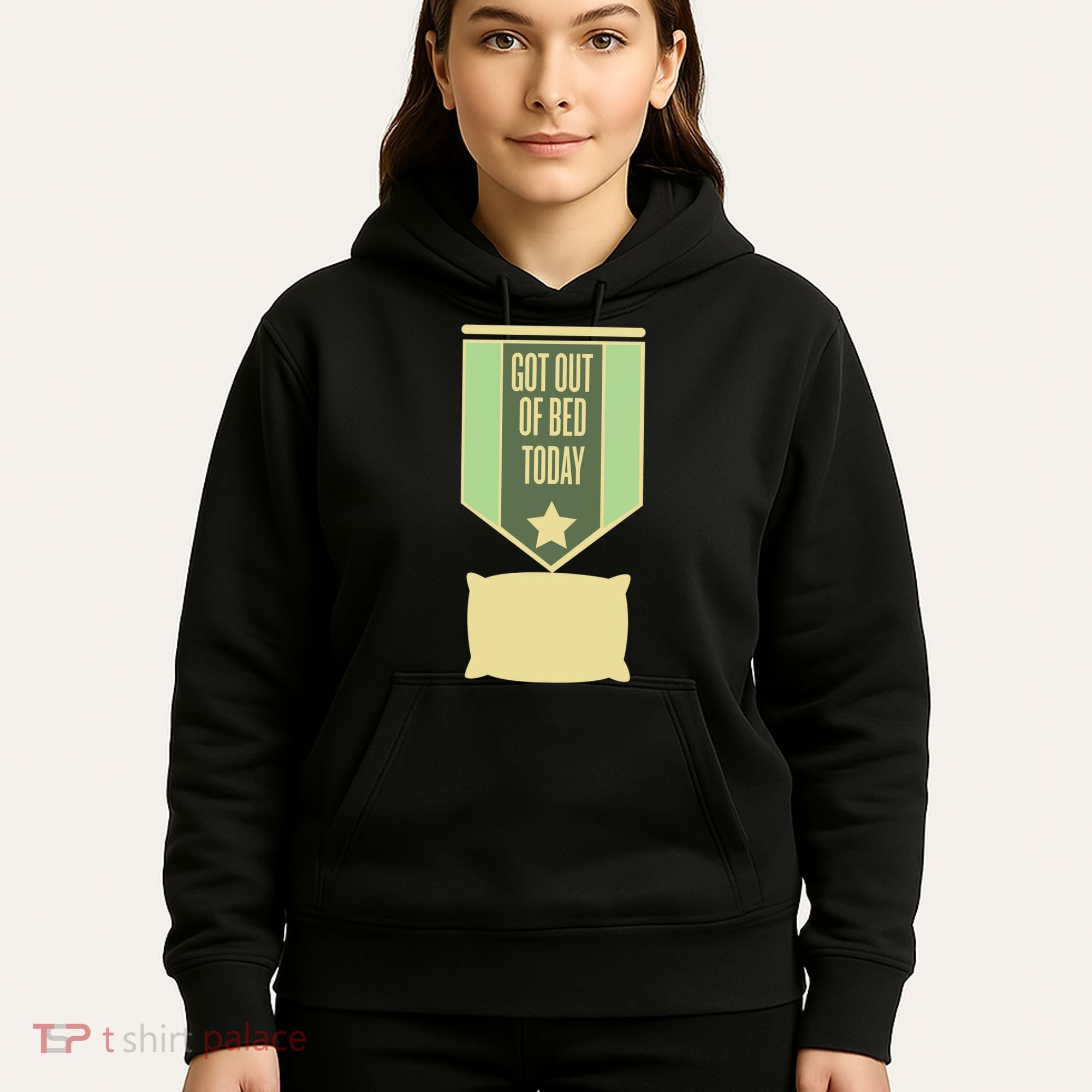 Get Out Of Bed Hoodie