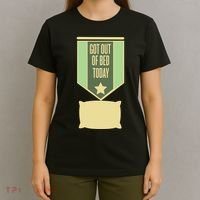 Get Out Of Bed T-Shirt thumb 4