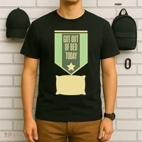 Get Out Of Bed T-Shirt thumb 6