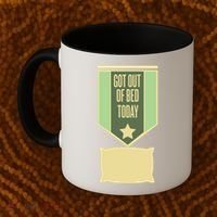 Get Out Of Bed Coffee Mug thumb 2