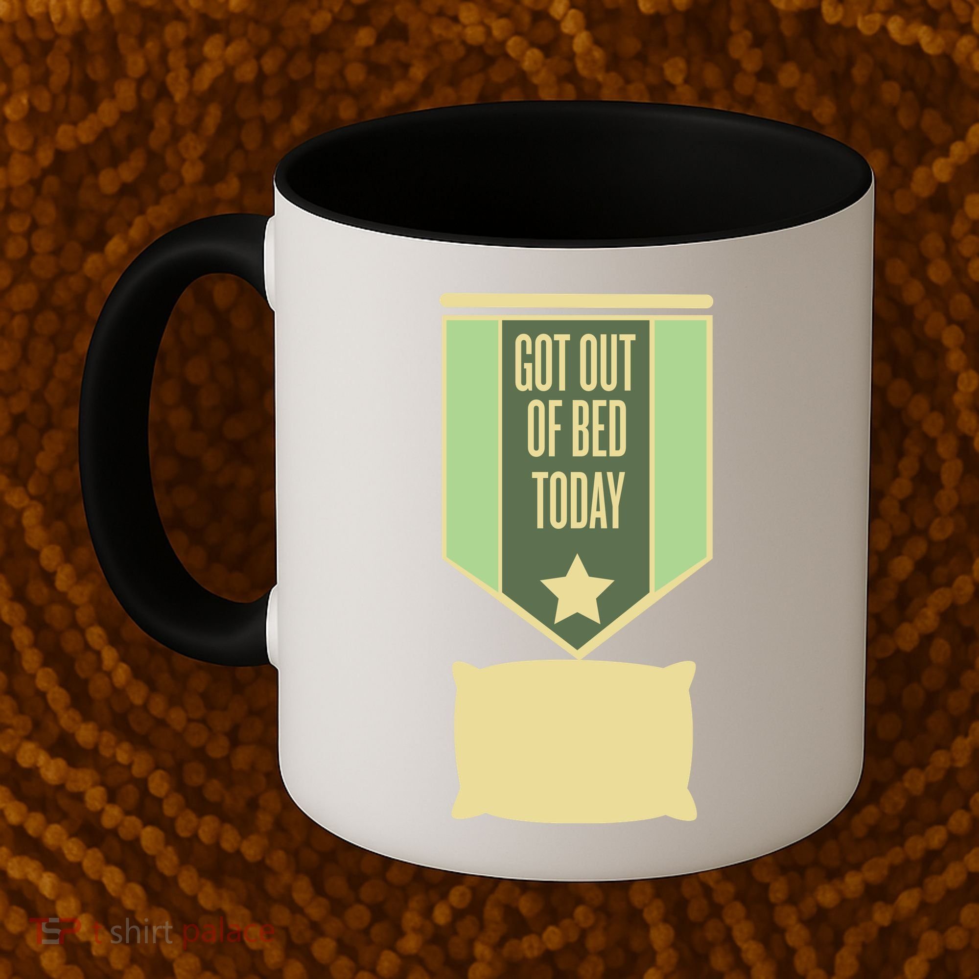 Get Out Of Bed Coffee Mug