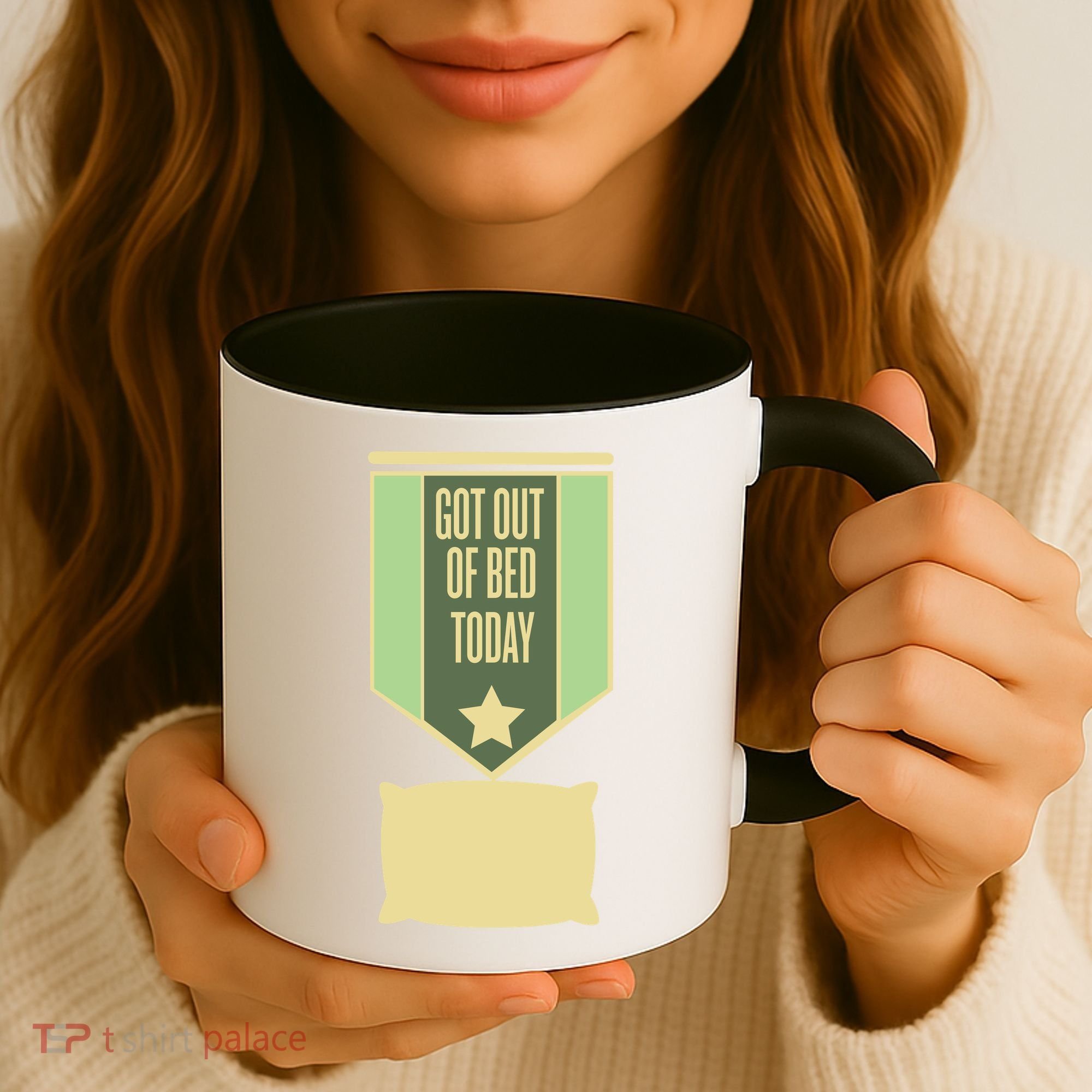 Get Out Of Bed Coffee Mug