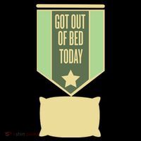 Get Out Of Bed Coaster thumb 2