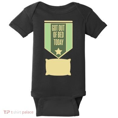 Get Out Of Bed Baby Bodysuit