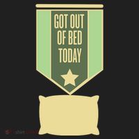 Get Out Of Bed Hat thumb 2